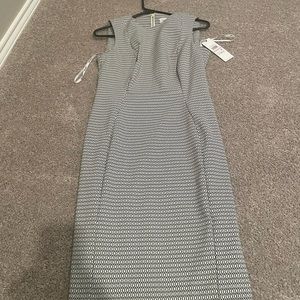 Calvin Klein dress geometric NWT